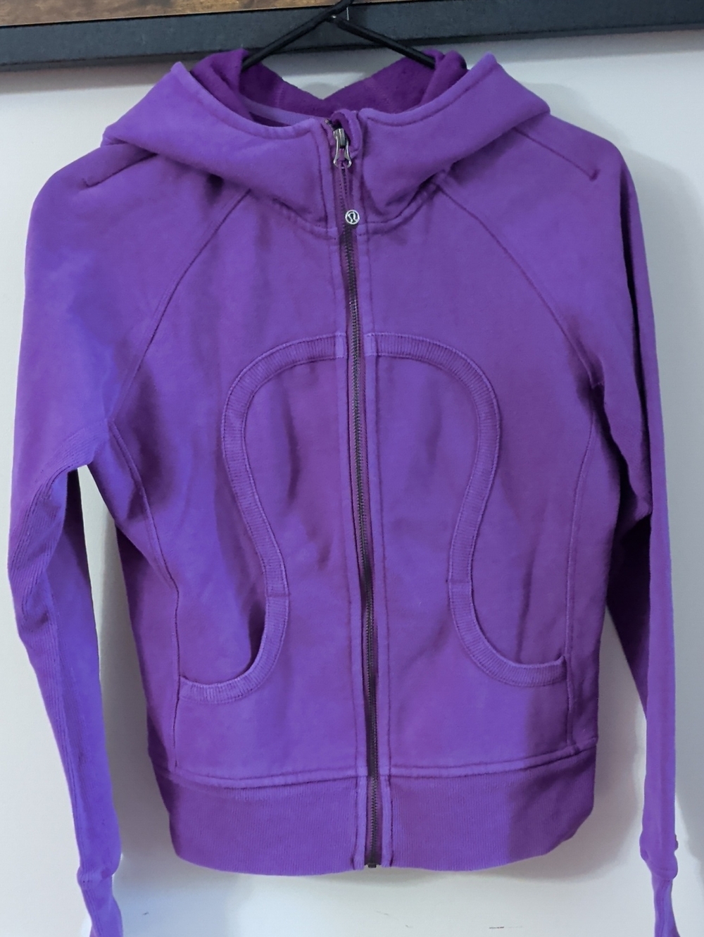 lululemon athletica Scuba Hoodie In Bright Purple